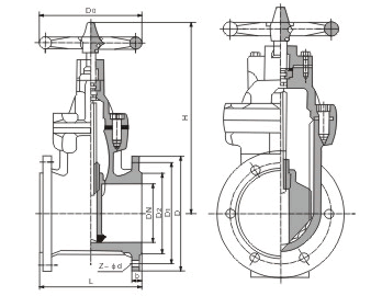 Z45X弹性座封闸阀